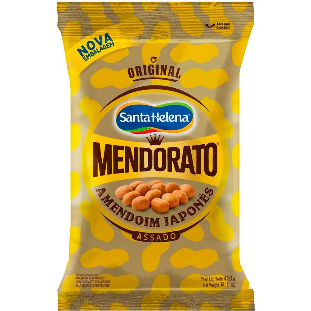 Amendoim Japonês Mendorato Santa Helena 400g