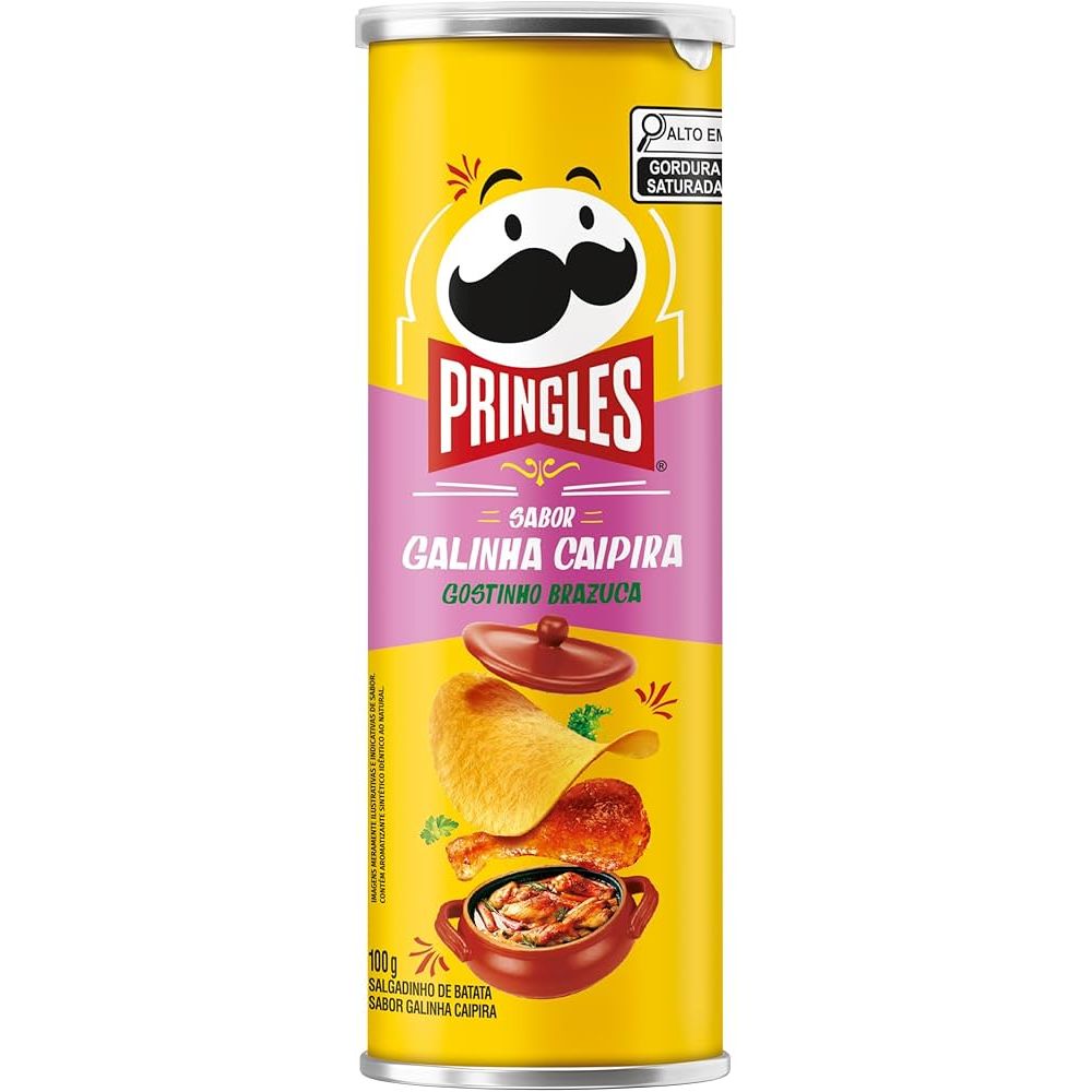 Batata Galinha Caipira Pringles 100g