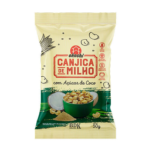 Canjica de Milho Doce com Açúcar de Coco Okoshi 36g