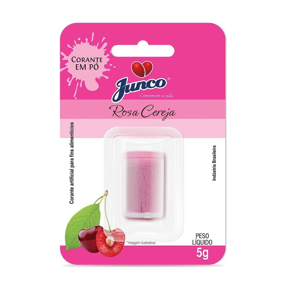Corante em Pó Alimentício Rosa Junco 5g