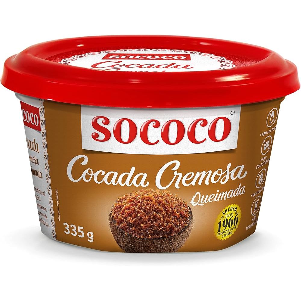 Cocada Coco Queimado Sococo 335g