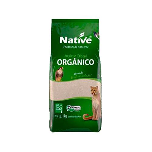 Açúcar Cristal Orgânico Native 1kg