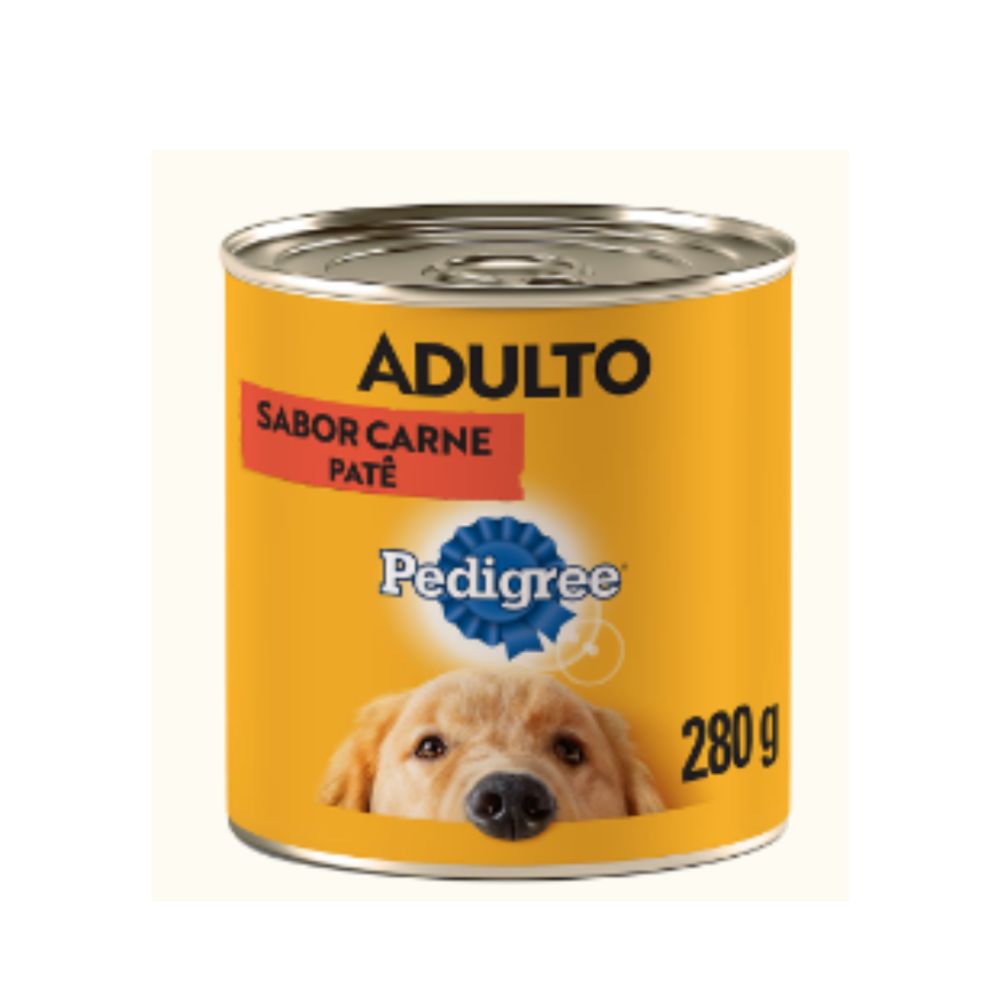 Ração Úmida de Patê Carne Pedigee 280g
