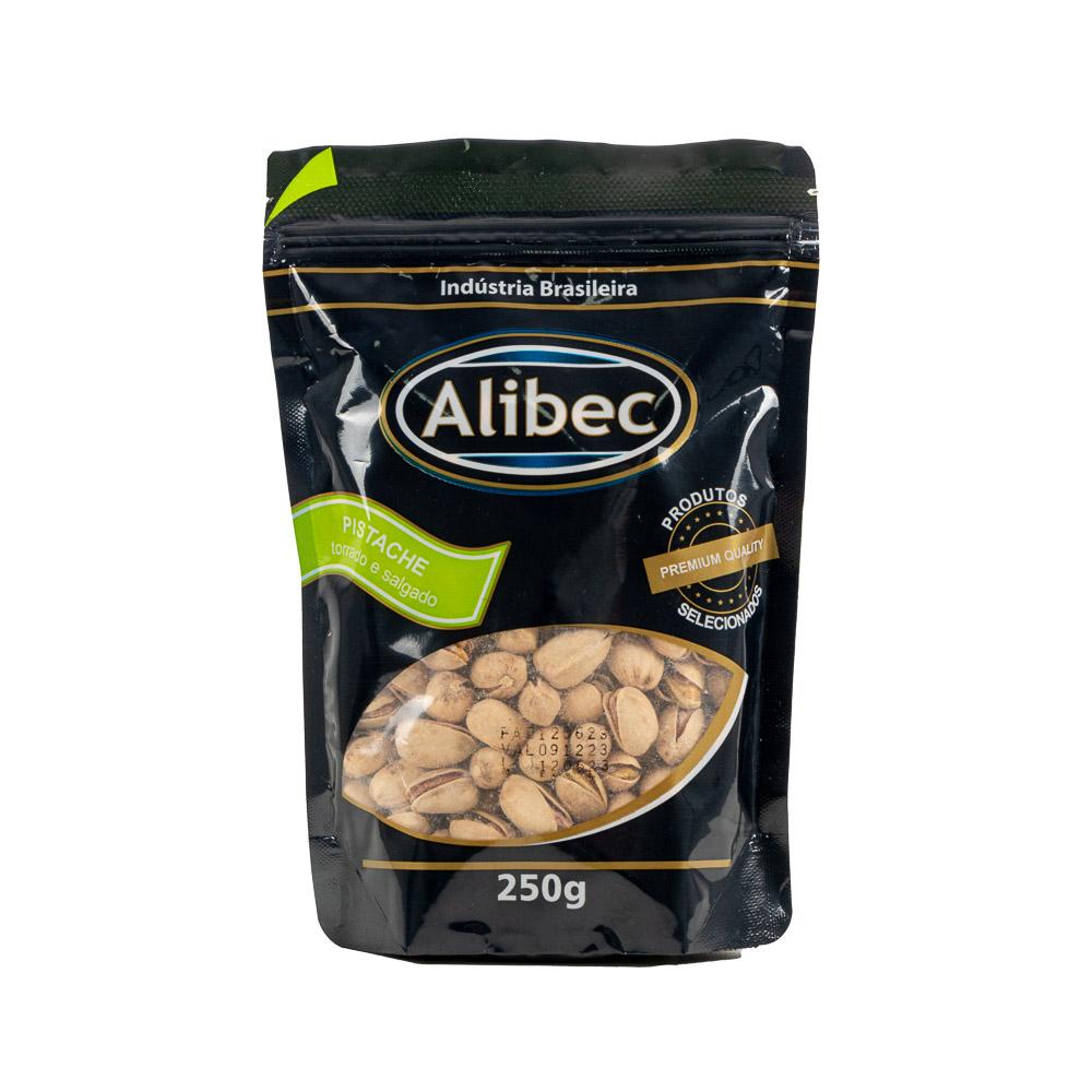 Pistache Iraniano Torrado e Salgado Alibec 250g