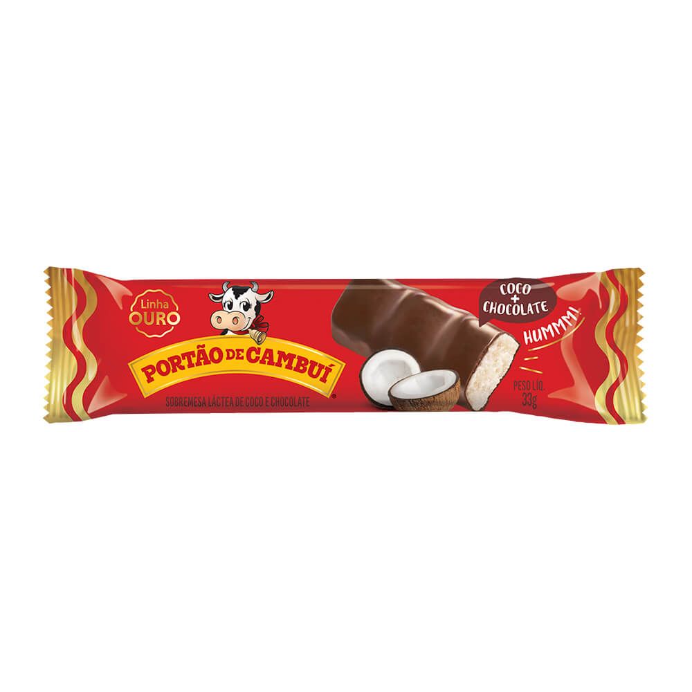Doce de Leite com Coco e Cobertura de Chocolate Portão de Cambuí 33g