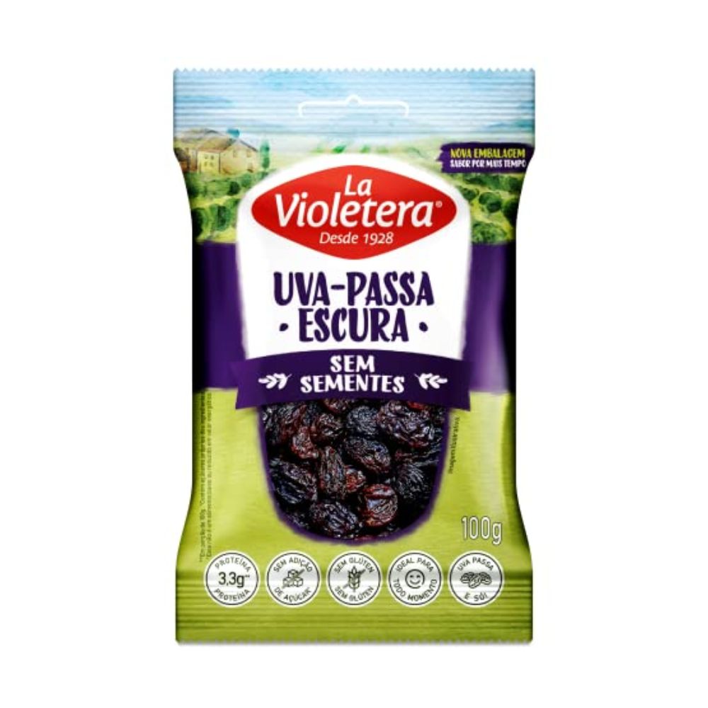 Uva Passa Escura La Violetera 100g