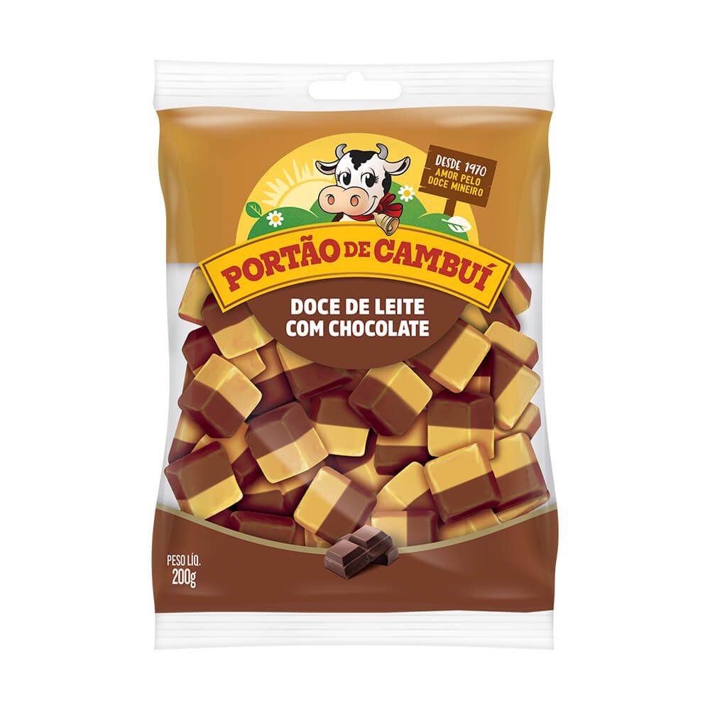 Doce de Leite com Chocolate Portão de Cambuí 200g
