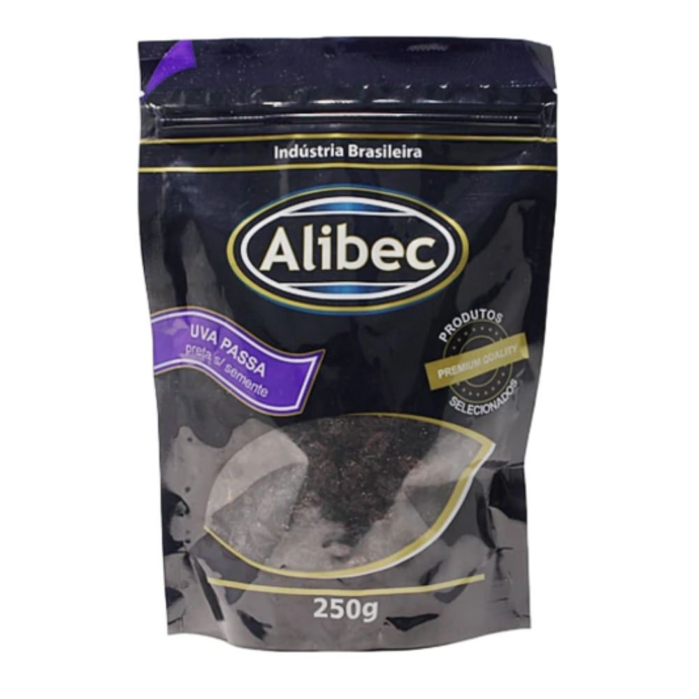 Uva Passa Escura Alibec 250g