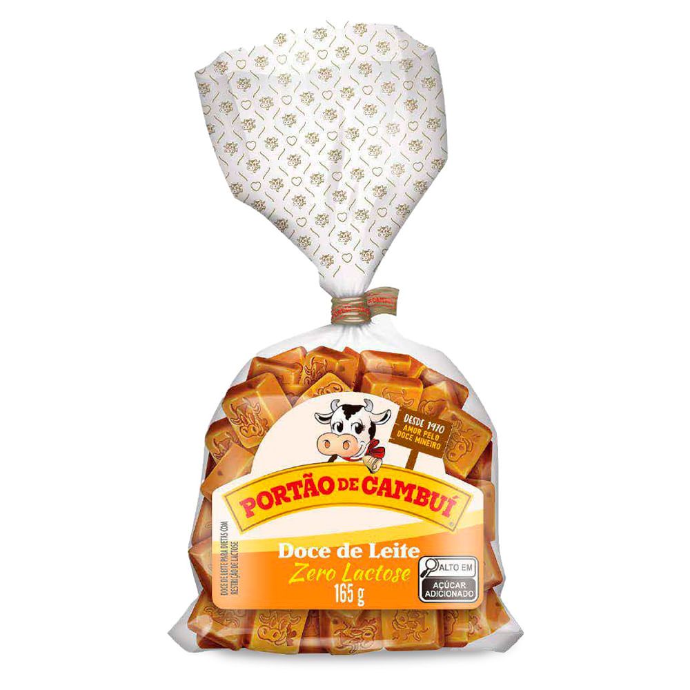 Doce de Leite Sem Lactose Portão de Cambuí 165g