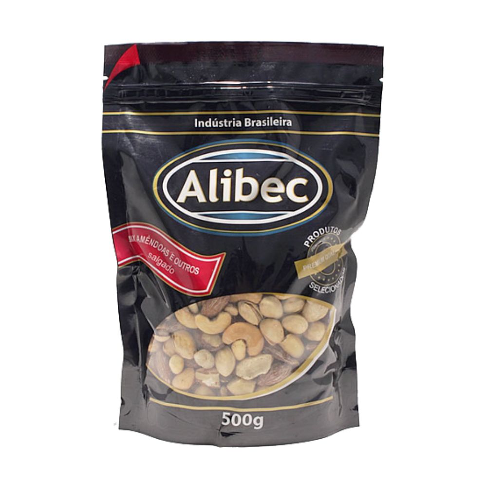 Mix Amendoas Salgada Alibec 250g