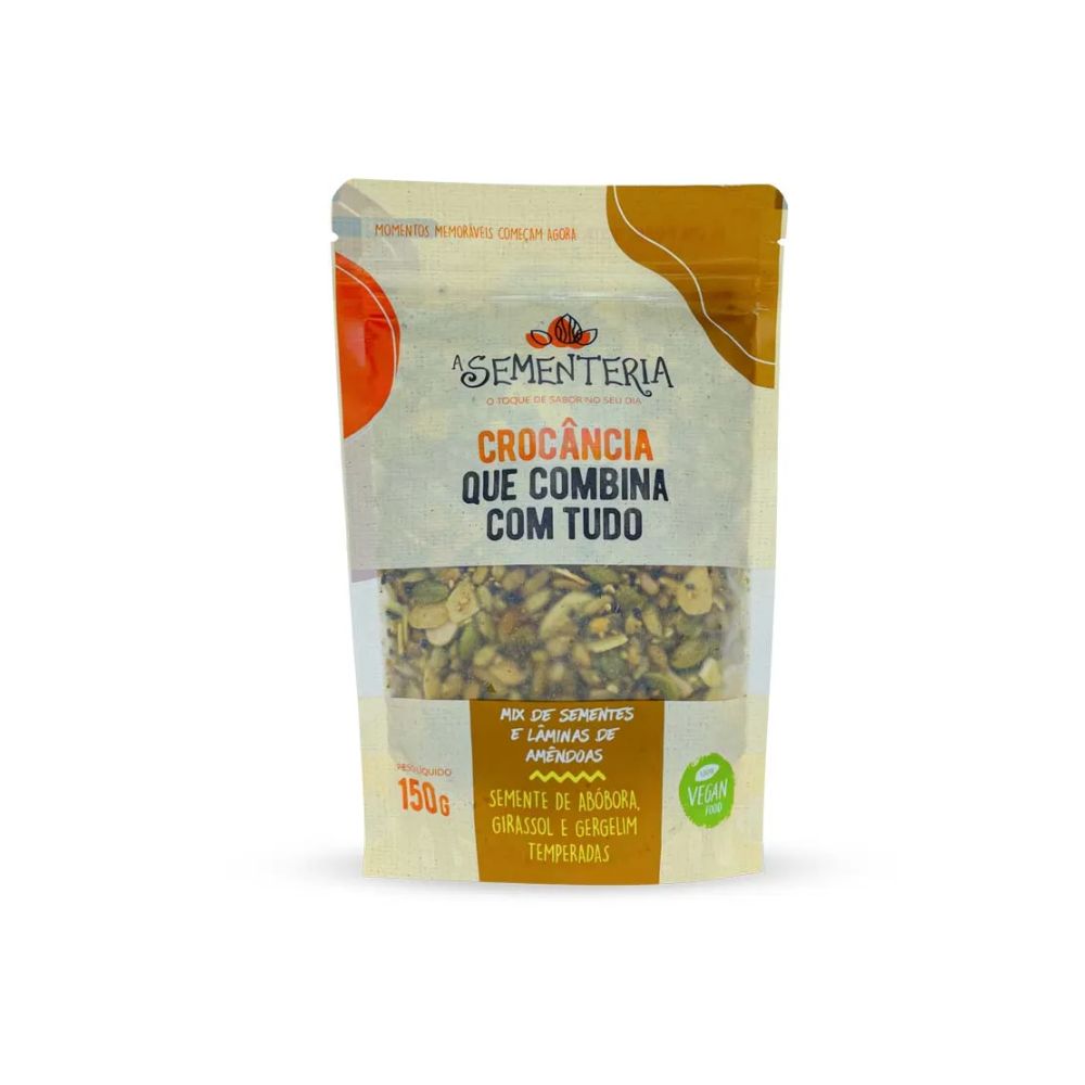 Mix de Sementes Amêndoas A Sementeria 150g