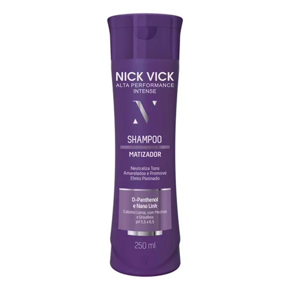 Shampoo Matizador Nick Vick 250ml