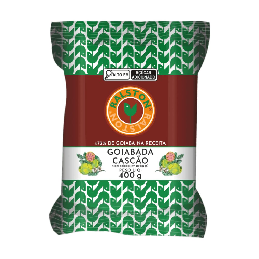 Goiabada Cascão em Barra Ralston 400g
