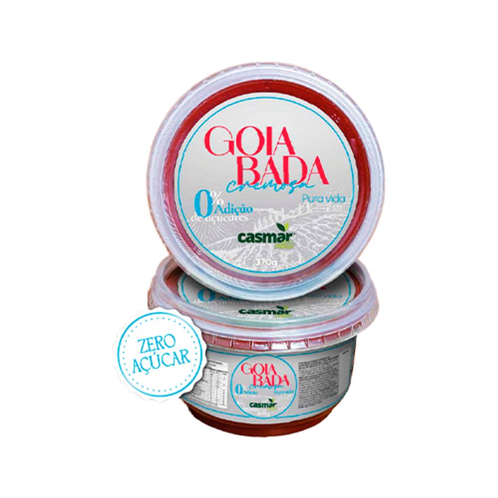 Goiabada Cascão Cremosa Sem Açúcar Casmar 370g