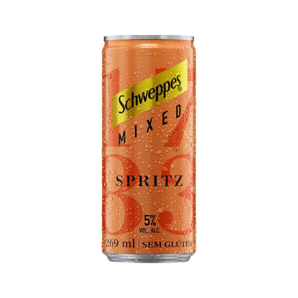 Bebida Mista Mixed Spritz Schweppes 269ml