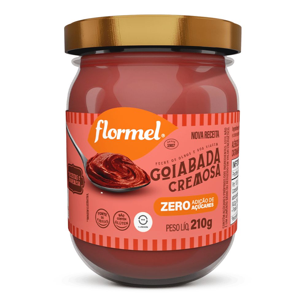 Goiabada Sem Açúcar Flormel 210g