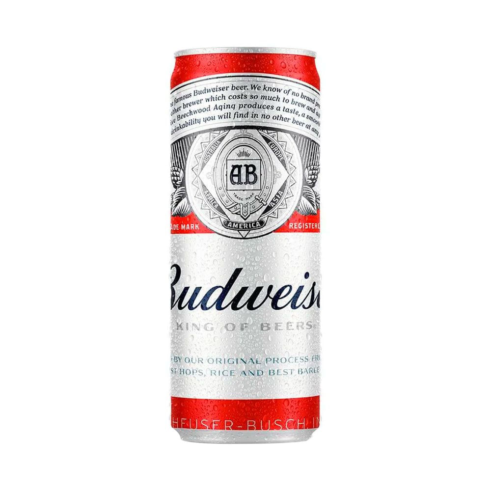 Cerveja American Lager Budweiser 350ml