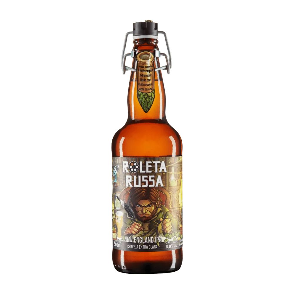 Cerveja IPA New England Roleta Russa 500ml