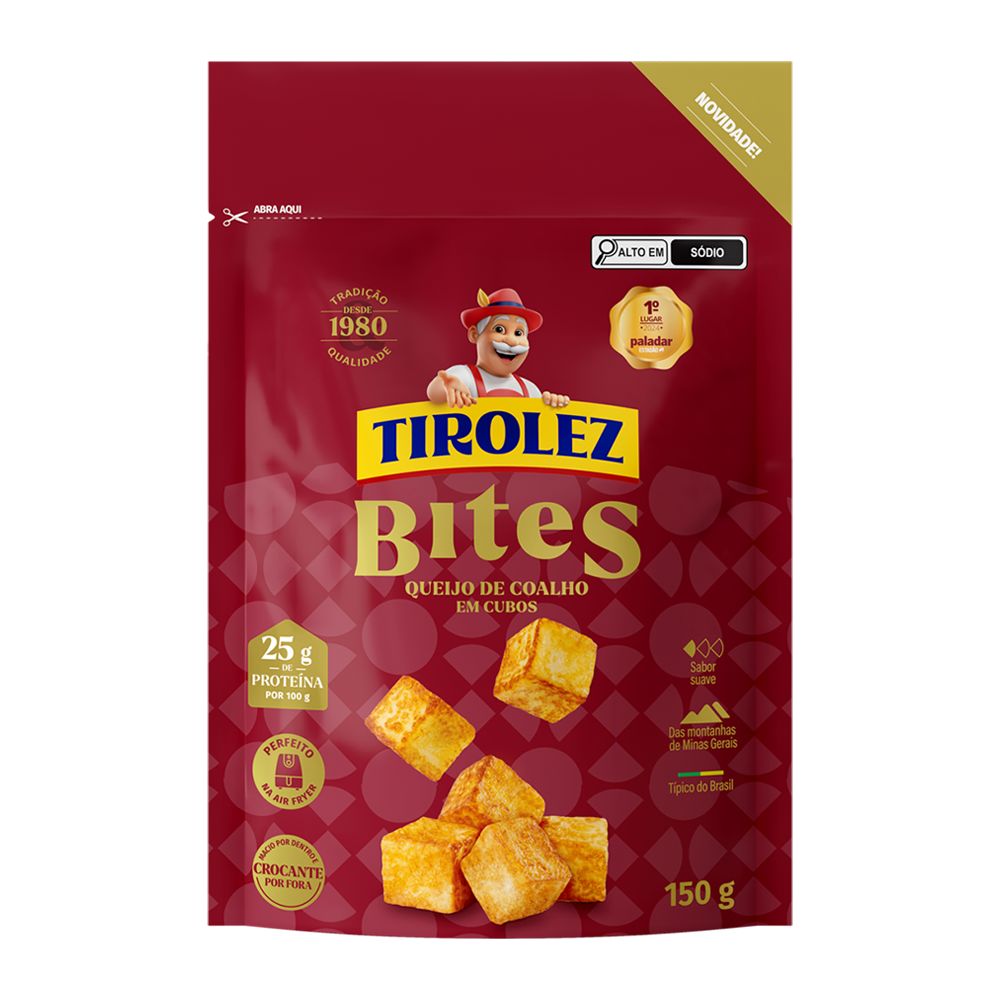 Queijo Coalho Bites Tirolez 150g