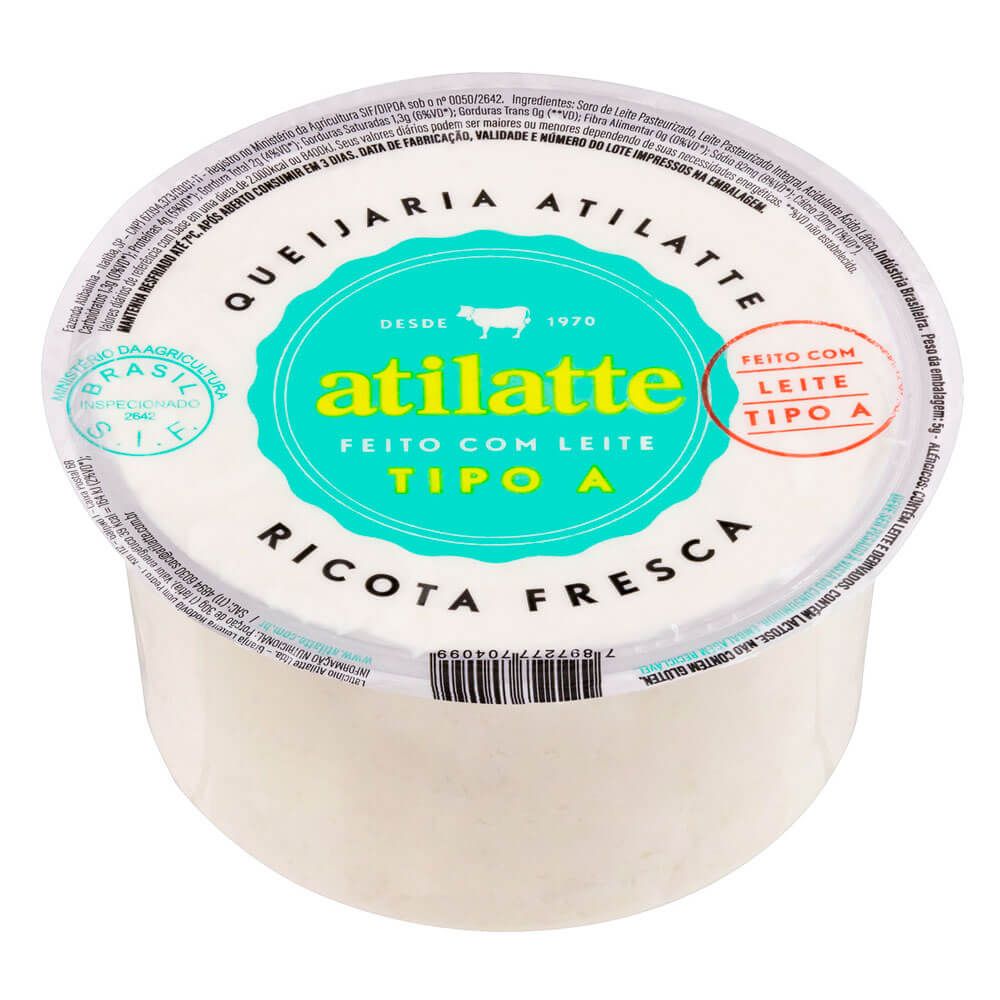 Ricota Fresca Atilatte kg