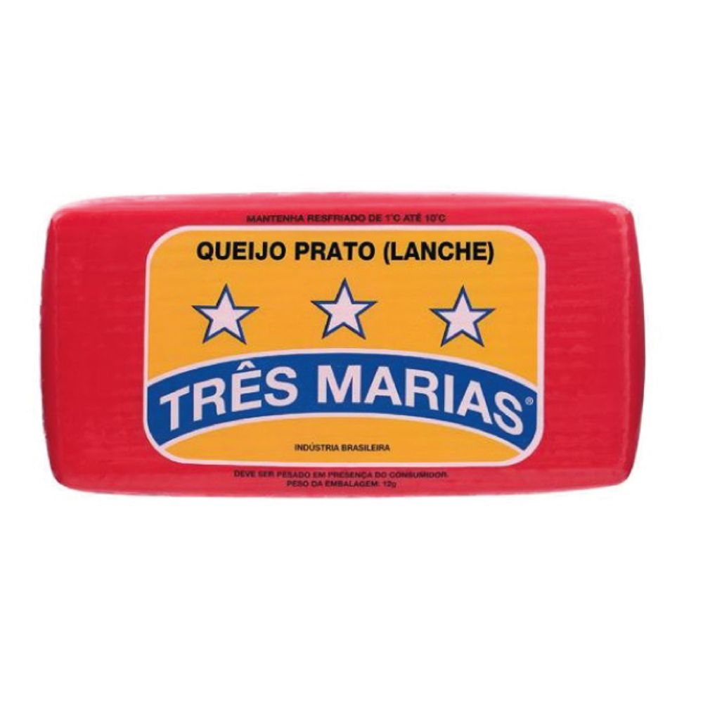 Queijo Prato para Fatiar Três Marias kg