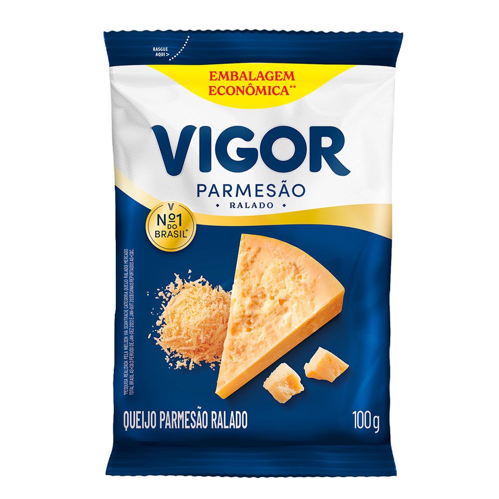Queijo Parmesão Ralado Vigor 100g