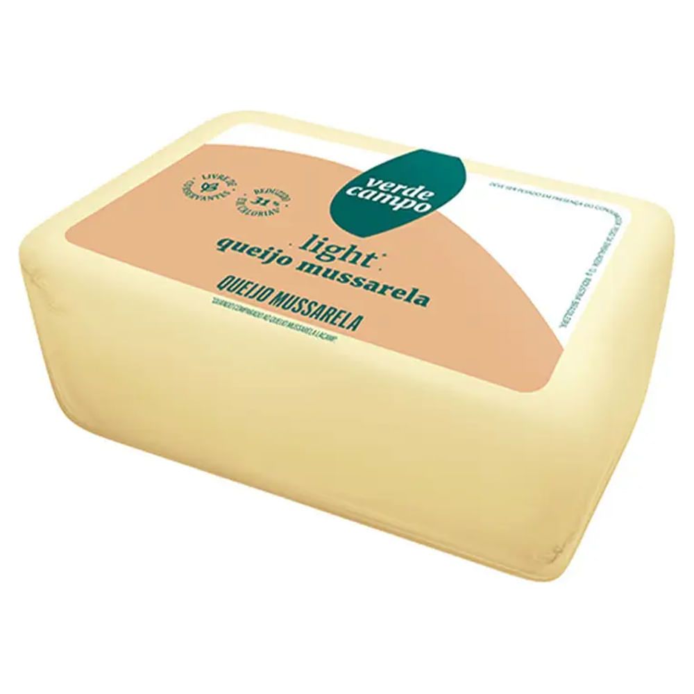 Queijo Mussarela Light Verde Campo kg