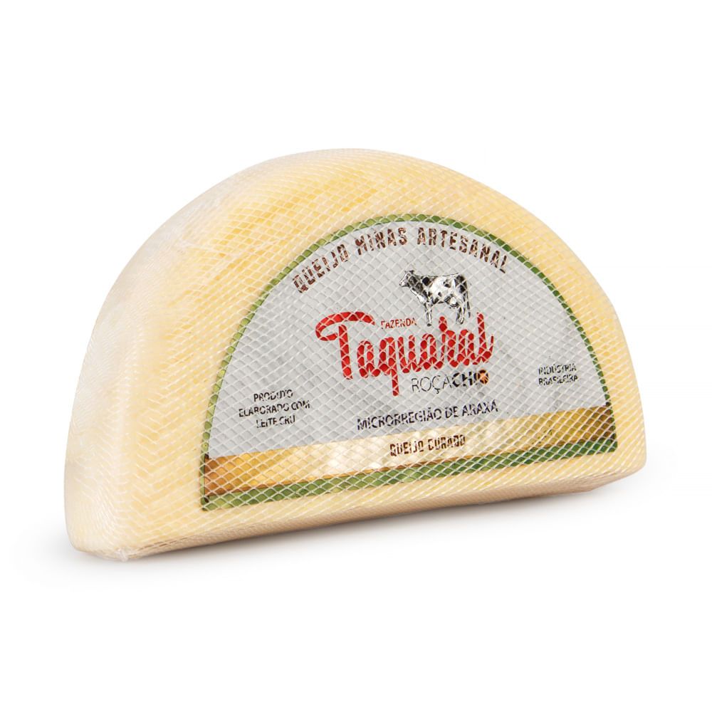 Queijo Minas Artesanal Curado Taquaral  kg