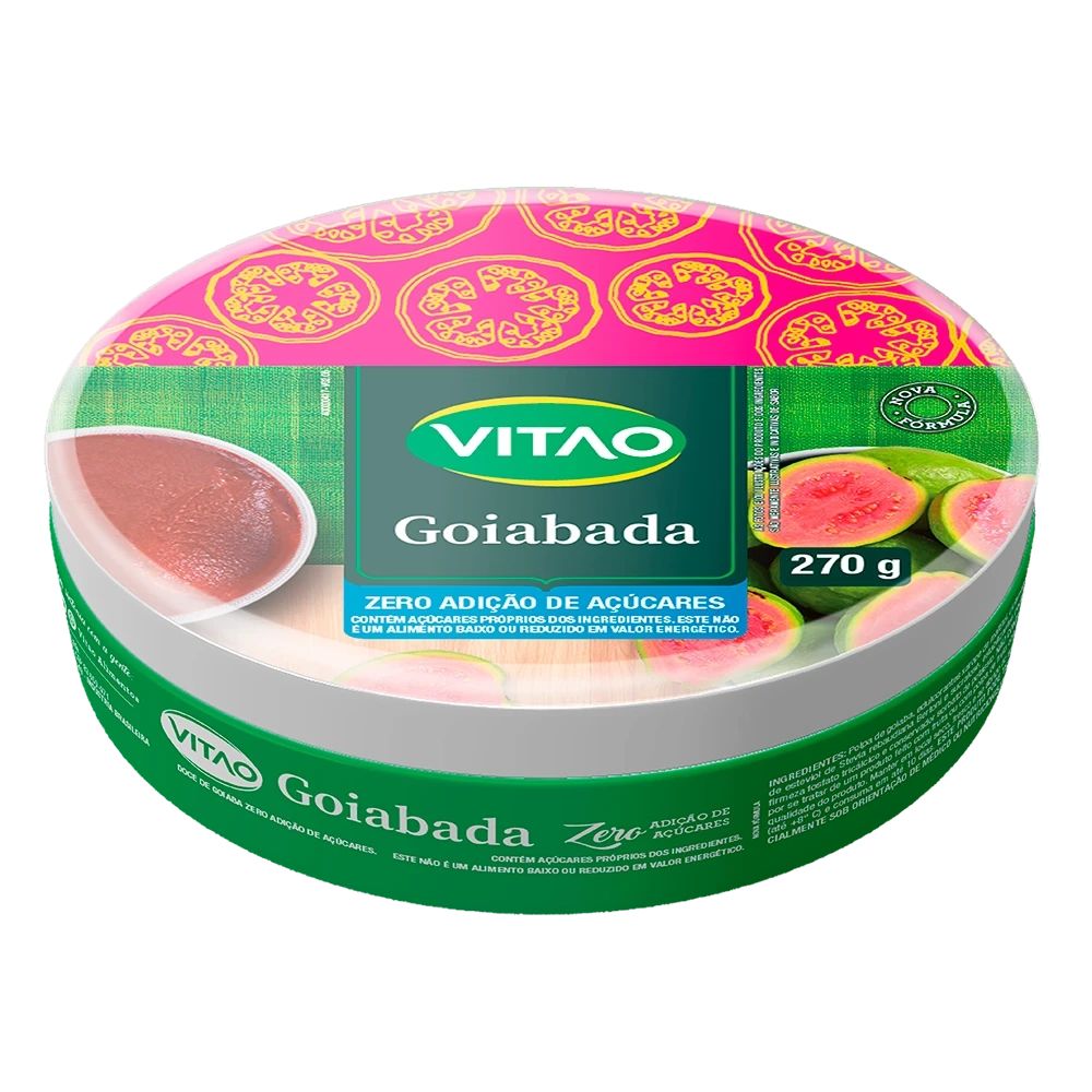 Goiabada Sem Açúcar  Vitão 270g