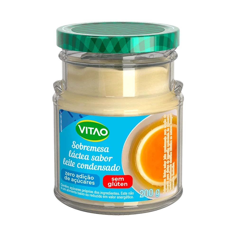 Leite Condensado Sem Açucar Vitão 200g