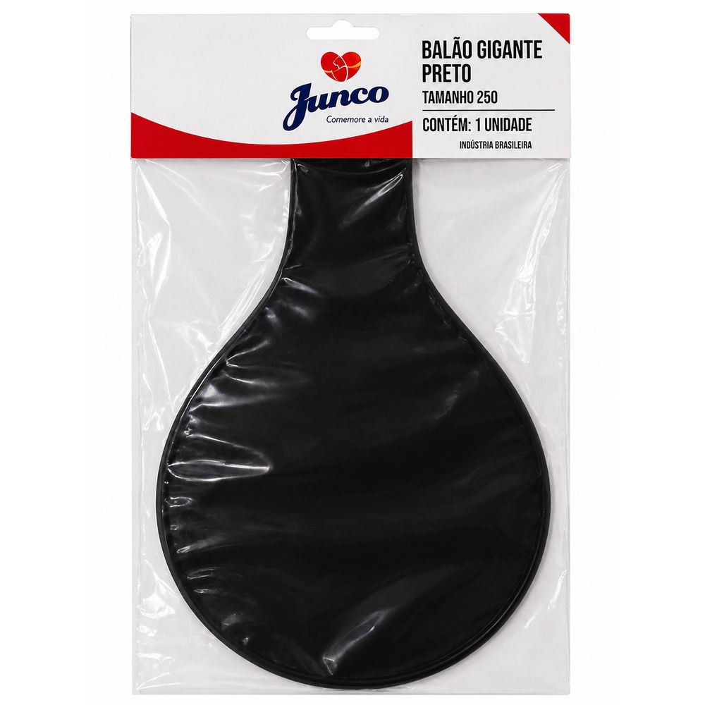 Balão Gigante Preto tamanho 250 Junco