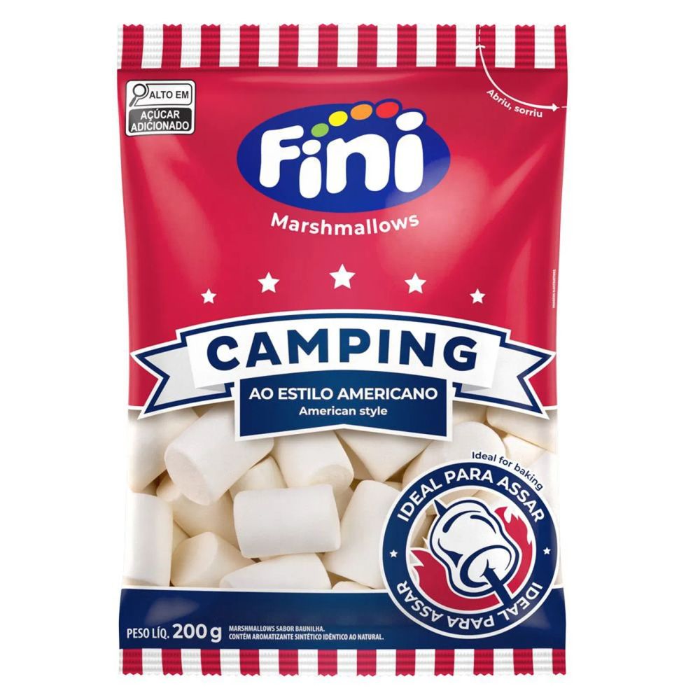 Marshmallow Camping Fini 200g