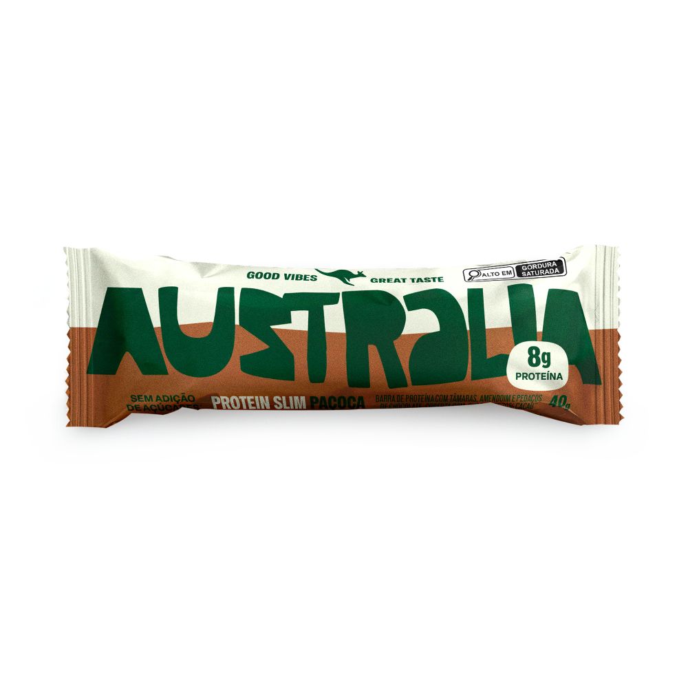 Barra Protein Slim Paçoca Australia 40g