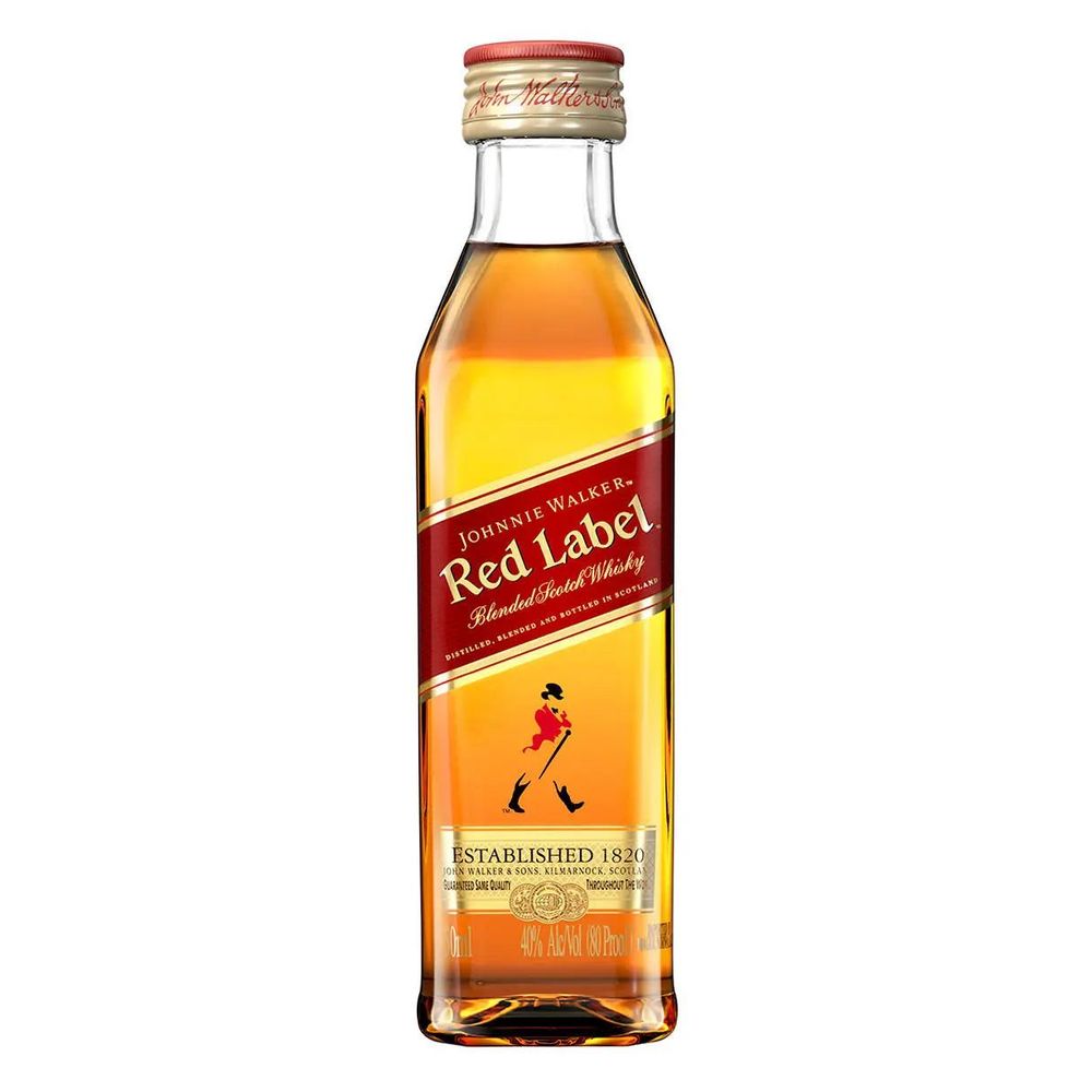 Whisky Red Label Johnnie Walker 50ml