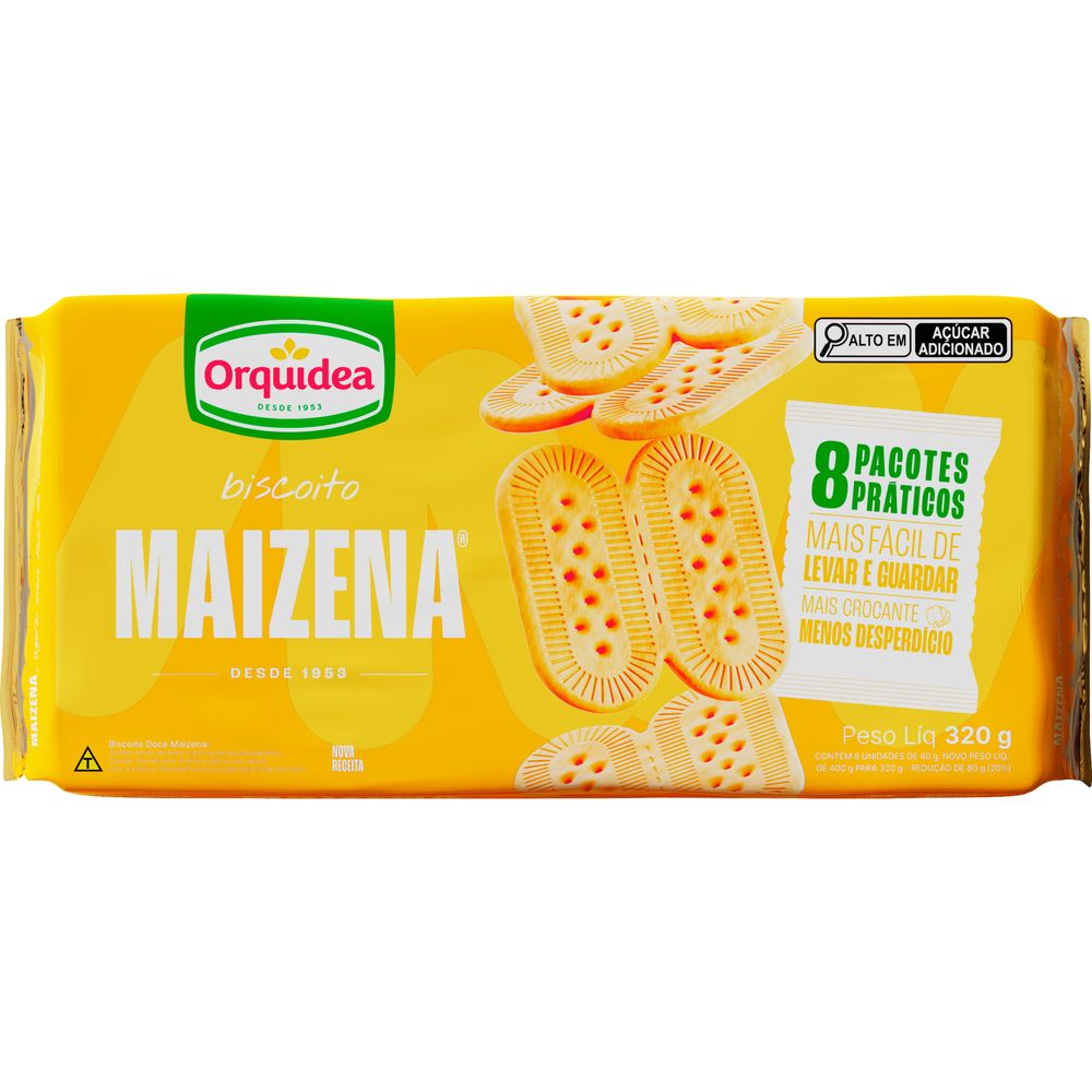 Biscoito Maizena Orquídea 320g