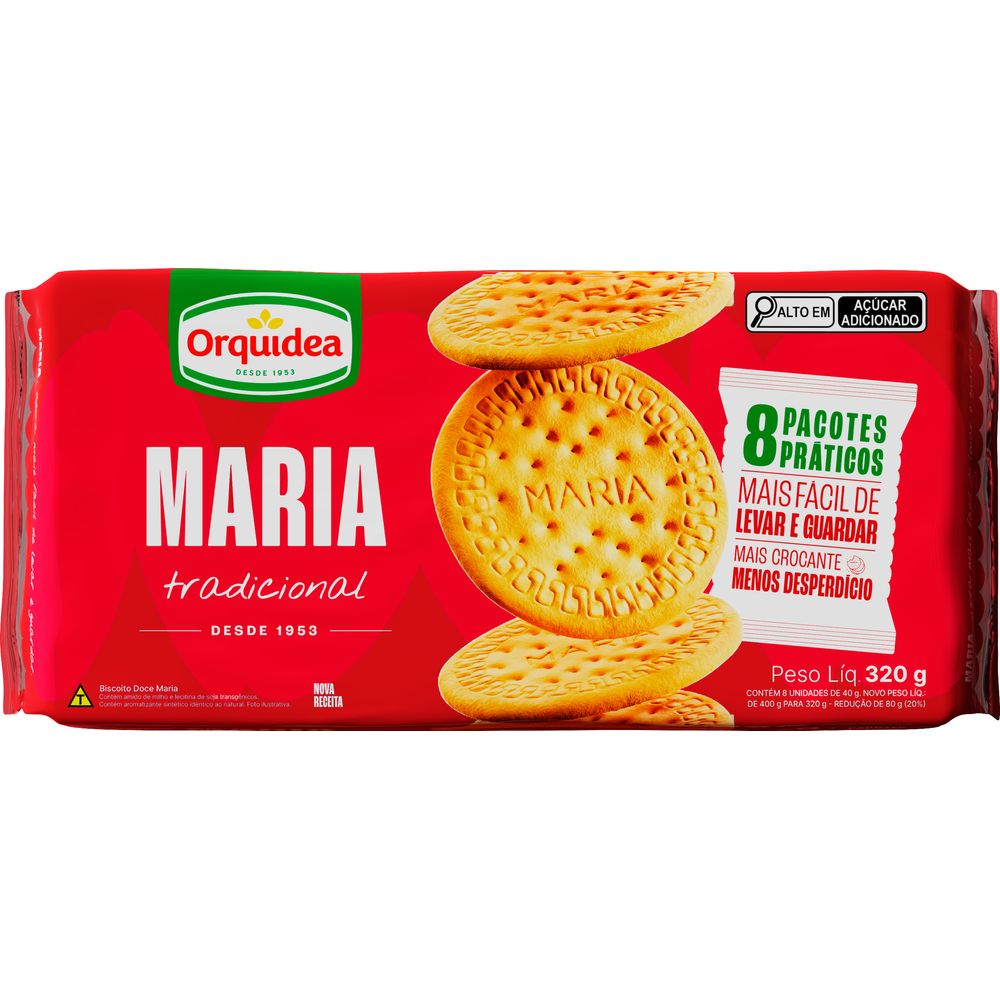 Biscoito Maria Orquídea 320g
