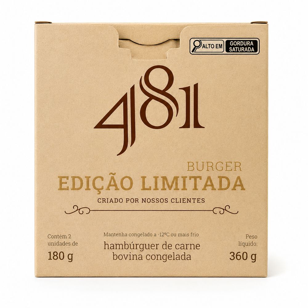 Hambúrguer de Carré Congelado 481