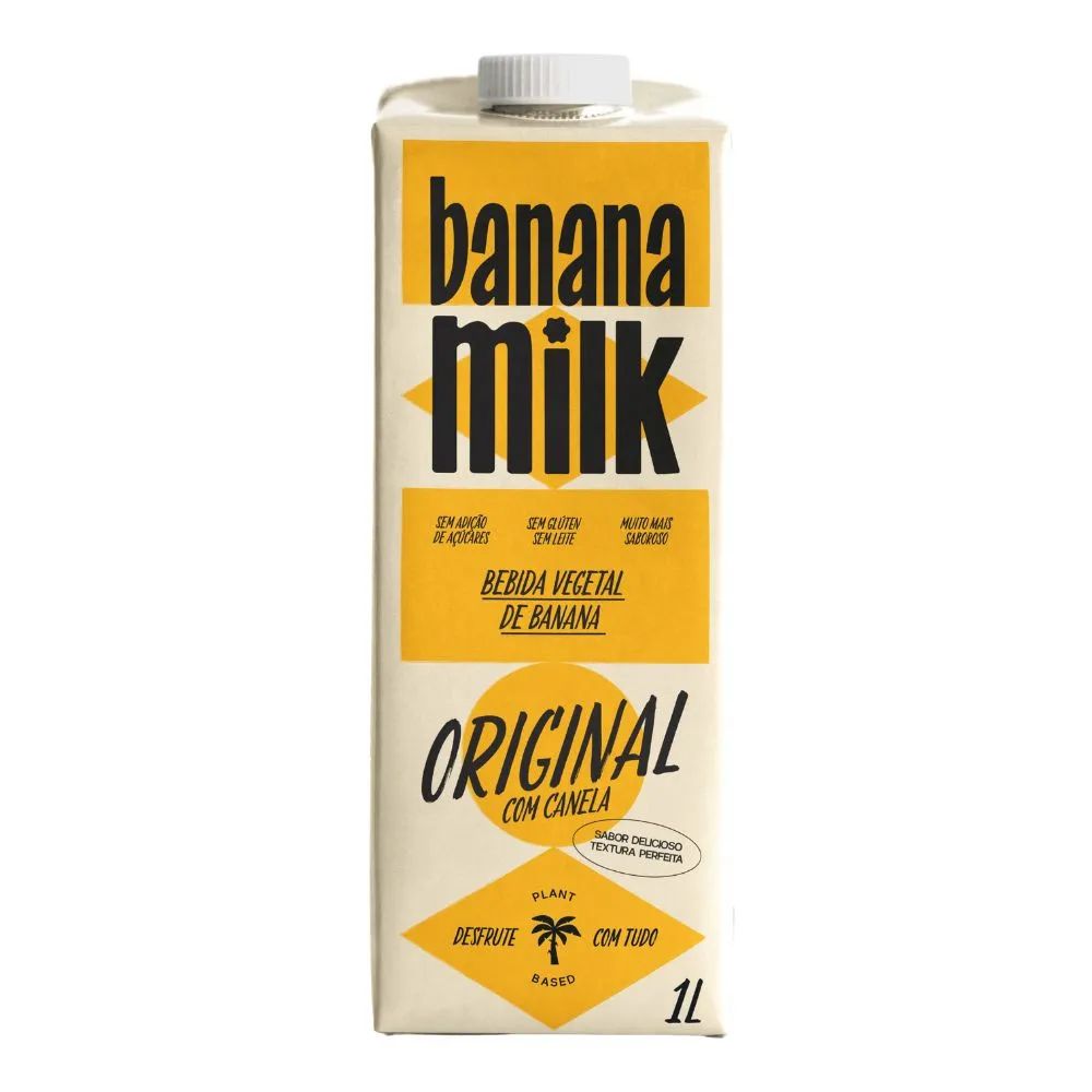 Bebida Vegetal Original de Canela Banana Milk 1l