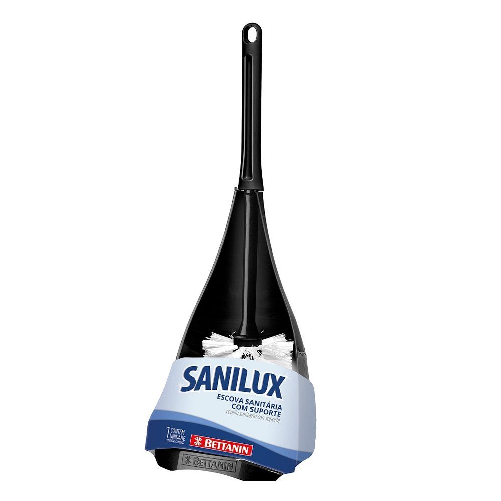Escova Sanitária com Suporte Plástico Sanilux Bettanin