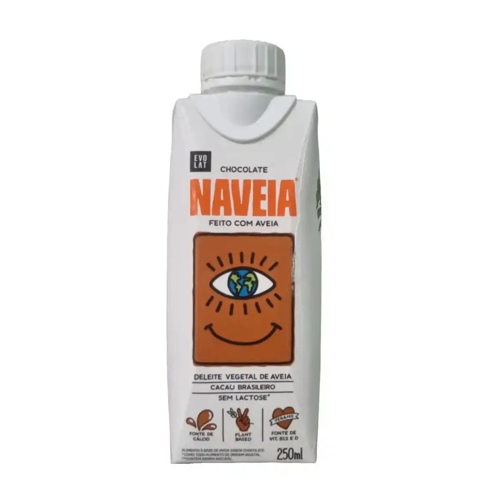 Bebida Vegetal de Aveia e Chocolate Naveia 250ml