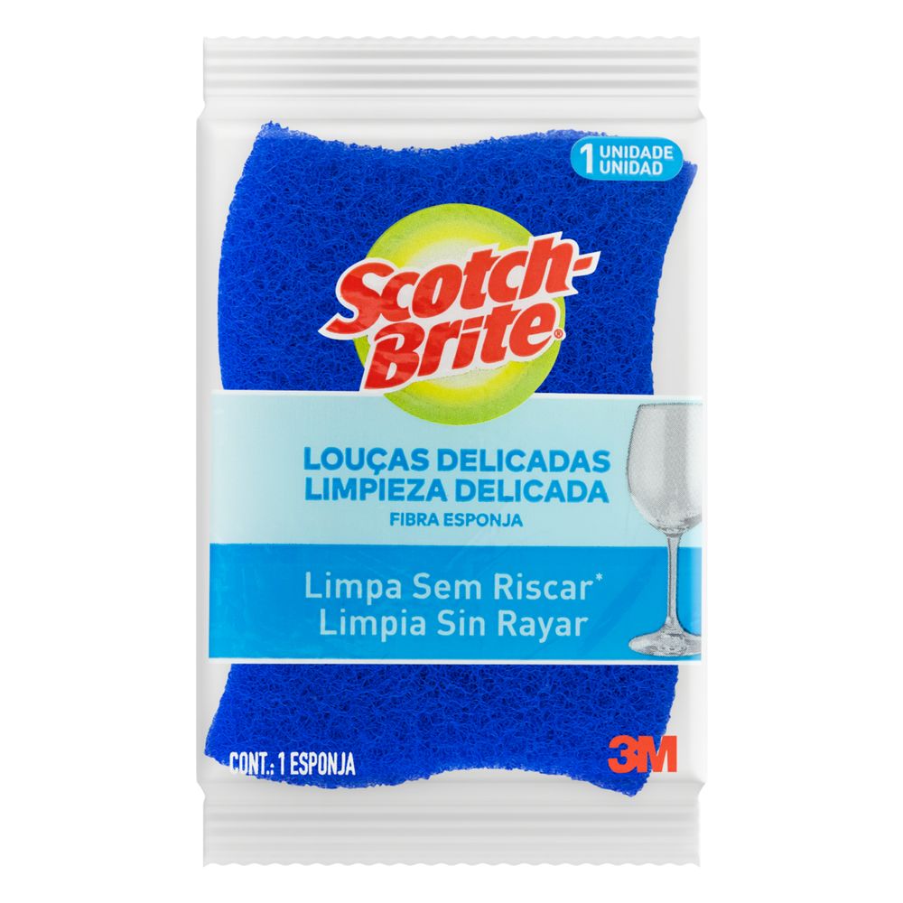 Esponja não Risca Azul Scotch Brite 1 unidade