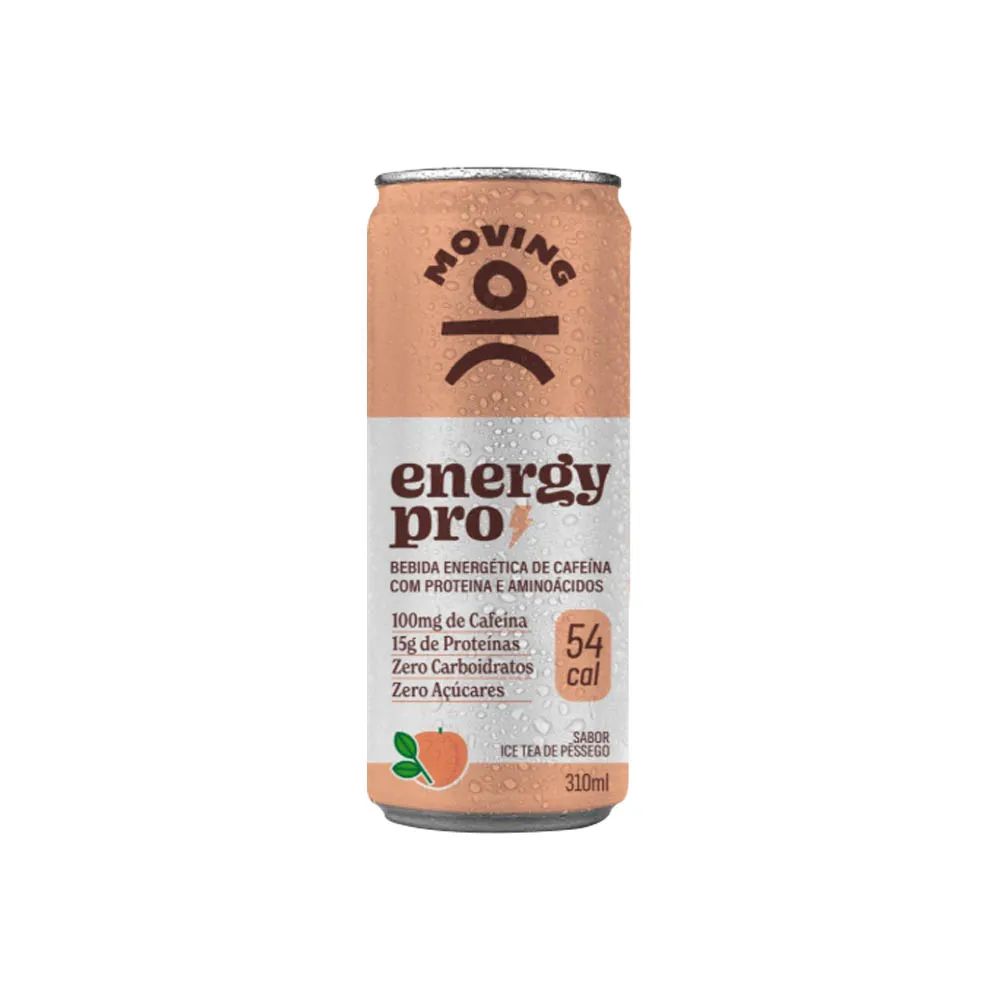 Energético Proteico Sabor Ice Tea de Pessêgo Moving 310ml