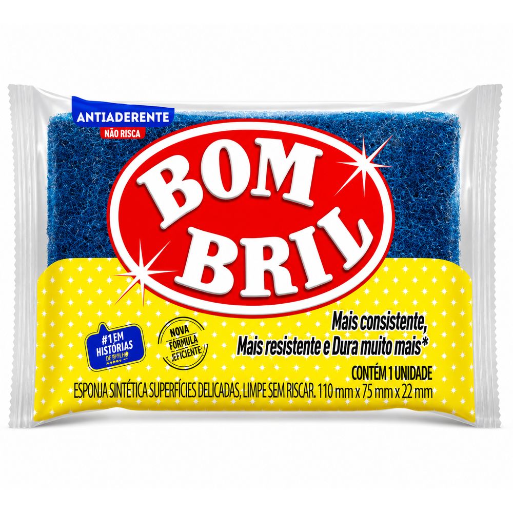 Esponja Antiaderente Bombril 1 unidade