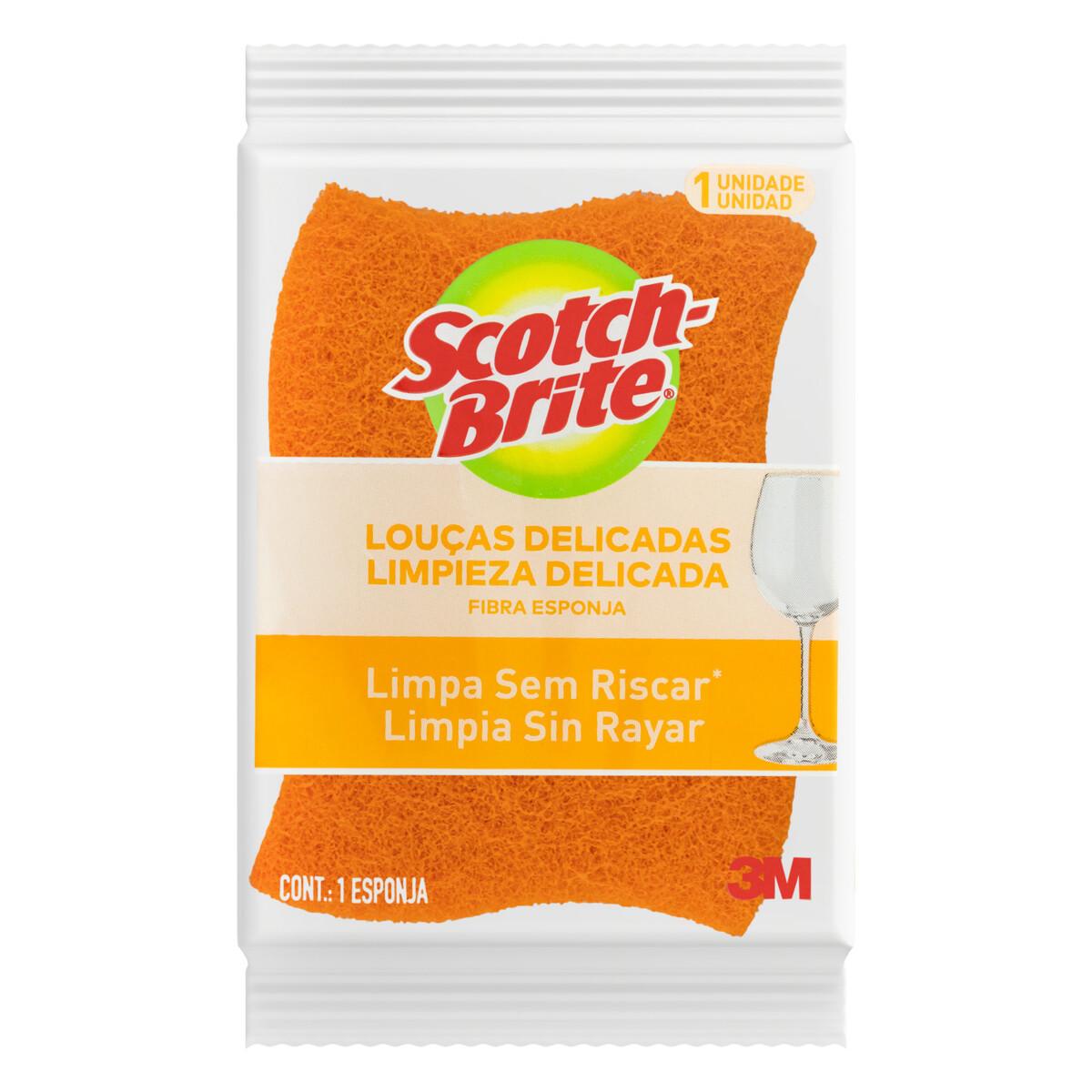 Esponja não Risca Laranja Scotch Brite 1 unidade