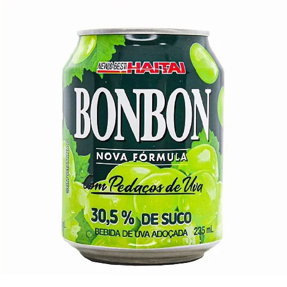 Suco de Uva Verde com Pedaços Bonbon 235ml