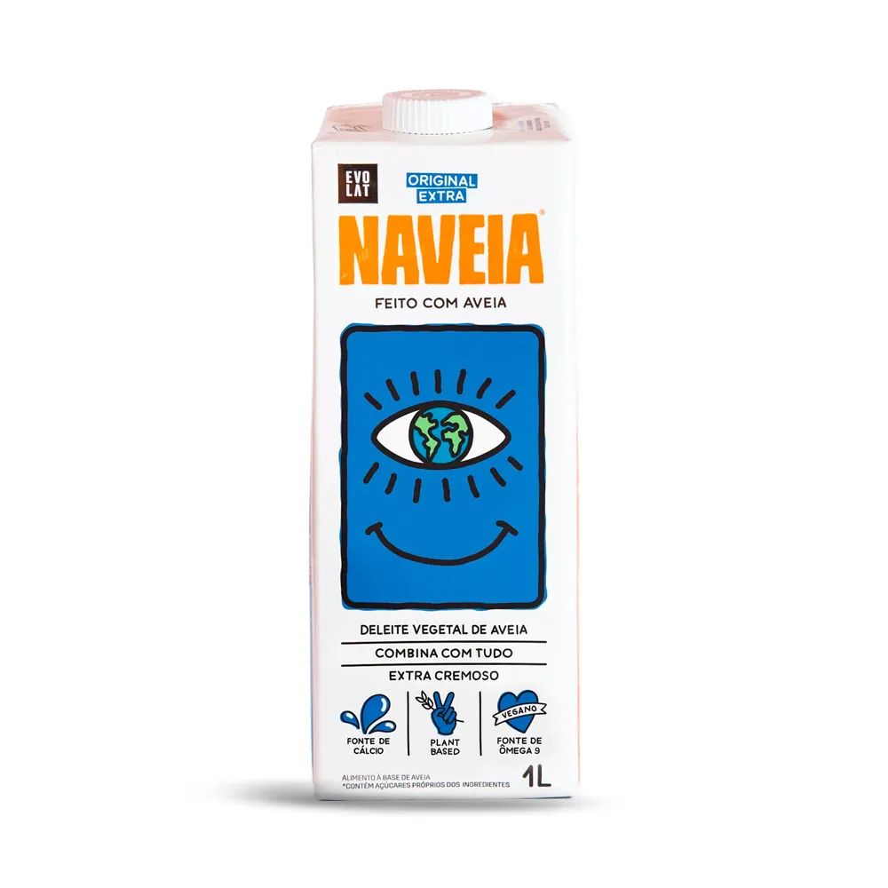 Bebida Vegetal Original Extra Cremoso Naveia 1l