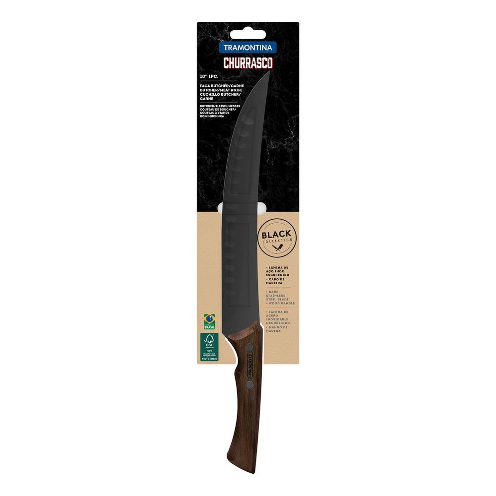 Faca para Carne Churrasco Black 8 Tramontina