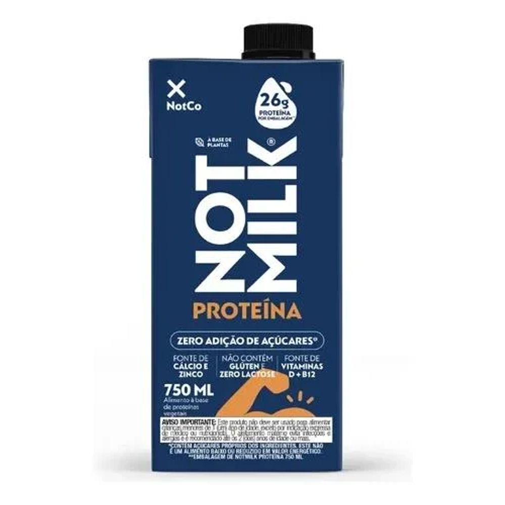Bebida Vegetal Proteíca Not Milk 750ml