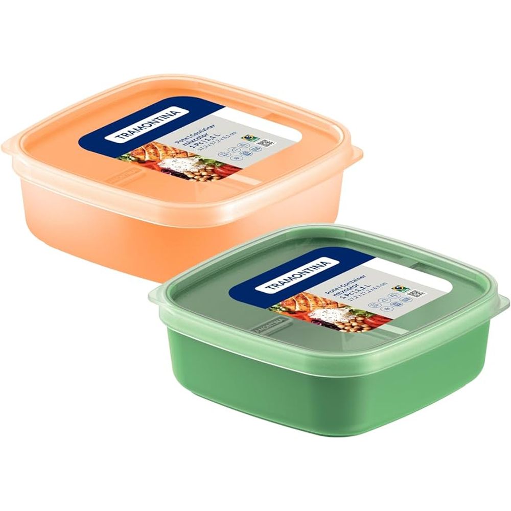 Pote Mixcolor PP Tramontina 1,1l litros