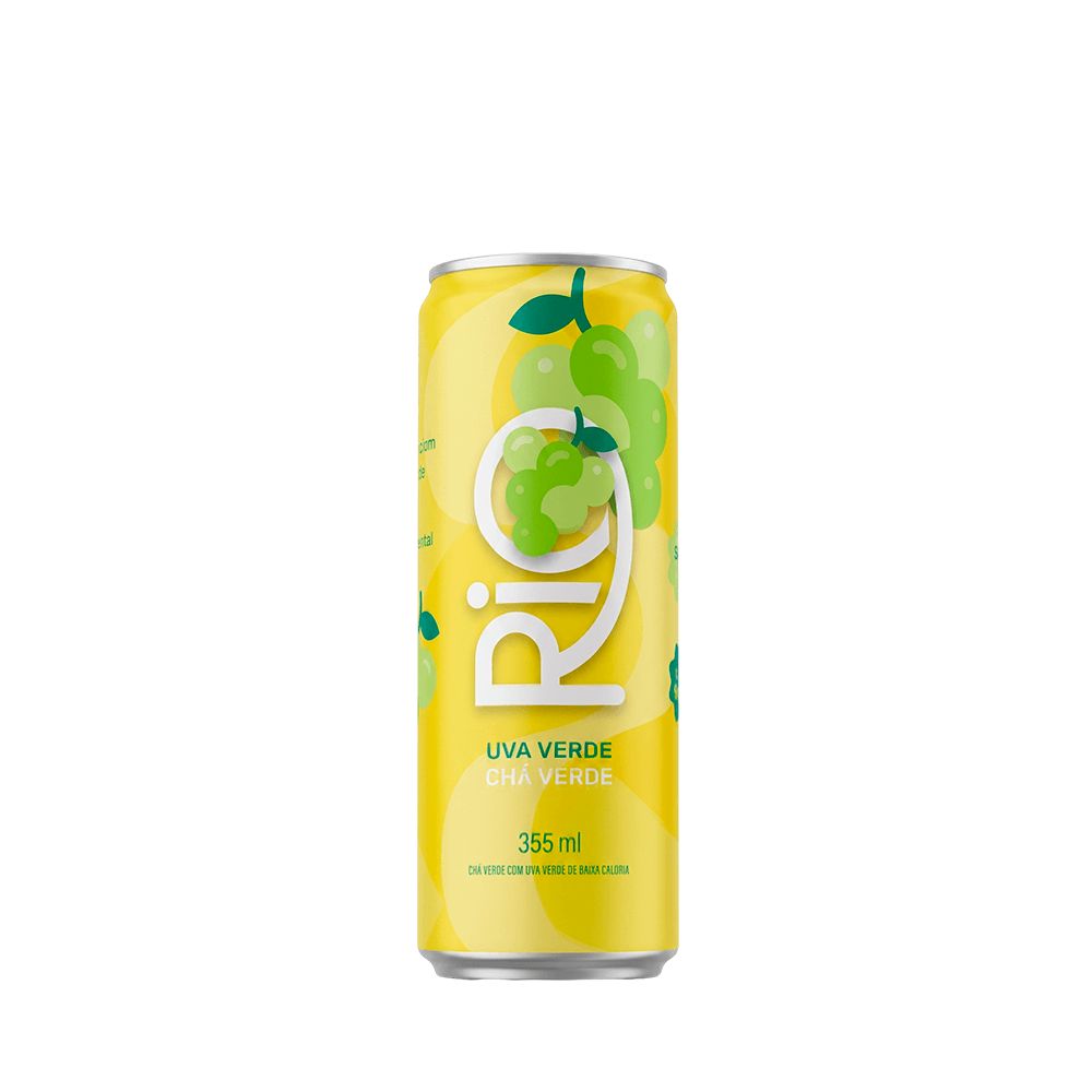 Chá Verde Uva Verde Lata Rio 355ml